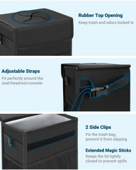 Capolo interior leakproof lining preventing spills and simplifying cleaning