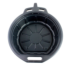 Capri Tools molded handle close-up for secure carrying and spill-free pouring
