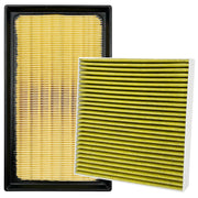 Capume front packaging showing both cabin and engine filters for easy identification and fit