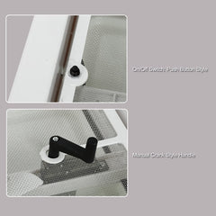 caqeg side profile with lid open showing ventilation angle and protection