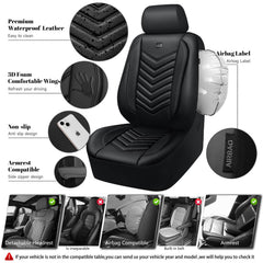 CAR PASS 3D foam wing profile highlighting ergonomic support for long drives