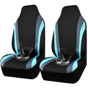CAR PASS front seat cover front view showing protective fit and style