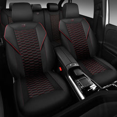 CAR PASS armrest access cutout showing easy armrest use and convenience
