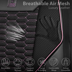 CAR PASS armrest zipper access shot showing convenience and usability