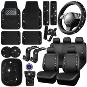 CAR PASS front seat covers showing protection and glamorous finish