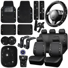 CAR PASS front seat covers showing protection and glamorous finish