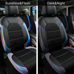 CAR PASS side profile of installed cover demonstrating snug fit and support