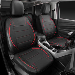 CAR PASS close-up of PU leather texture showing durable, wrinkle-resistant surface