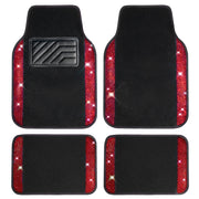 CAR PASS front mat packaging showing full four-piece set and benefit of complete coverage
