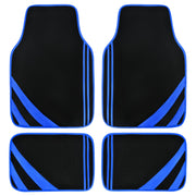 CAR PASS front mat top view showing full coverage and neat finish
