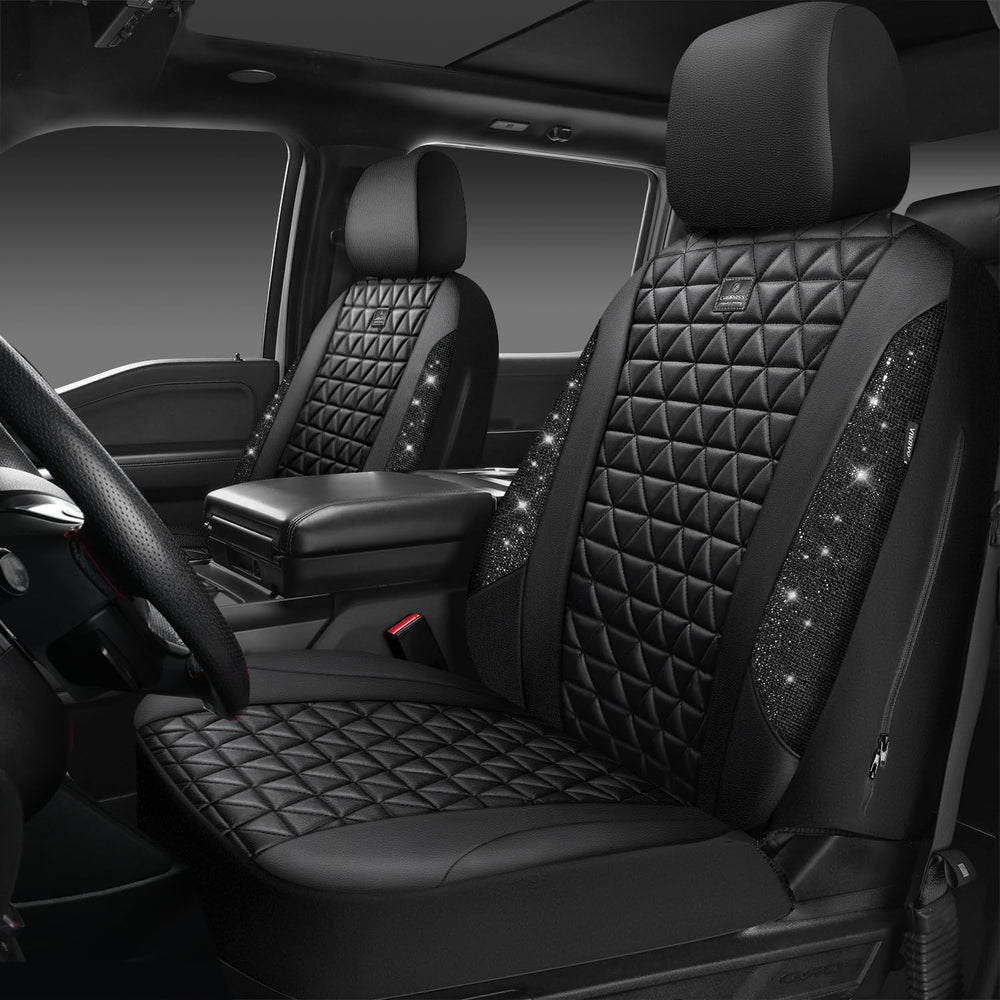 CAR PASS front packaging view showing stylish black PU and protective fit