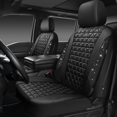 CAR PASS front packaging view showing stylish black PU and protective fit
