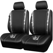 CAR PASS front packaging showing two-seat cover set and accessories enhancing protection