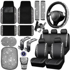 CAR PASS front seat and dashboard view showing cohesive sparkling interior upgrade