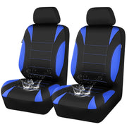 CAR PASS front seat cover full view showing complete waterproof protection and style