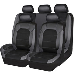 CAR PASS front seat cover overview showing sporty fit and protection