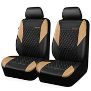 CAR PASS front seat covers full set showing luxury styling and protection