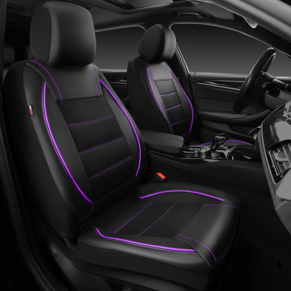 CAR PASS front seat covers full view showing protection and style