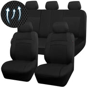 CAR PASS front seat full set installed showing clean protection and sleek style