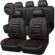 CAR PASS front seat full set installed showing premium interior upgrade and protection