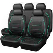 CAR PASS front seat full view showing sleek black and mint finish and cabin refresh benefit