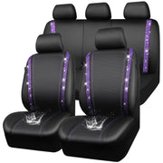CAR PASS front seats overview showing violet sparkle and protection