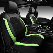 CAR PASS front view showing quilted covers and clean appearance benefit