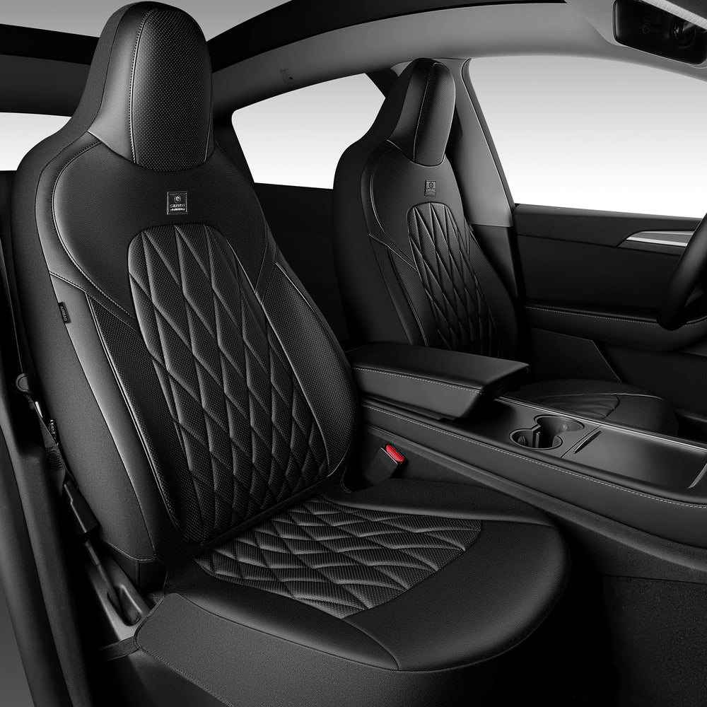 CAR PASS front view of high back covers showing full protection and polished look