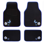 CAR PASS front view showing full mat set protecting car floor