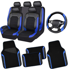 CAR PASS full set installed front seats shows cohesive protection and style