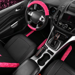 CAR PASS headrest covers set provides coordinated protection and comfort