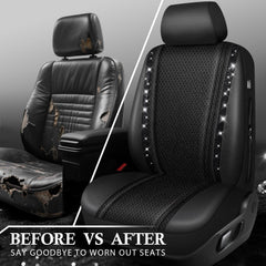CAR PASS removable headrest detail showing secure fit and convenience