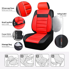 CAR PASS installed on front seats showing improved comfort and style
