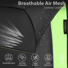 CAR PASS seat covers installed in SUV offering instant interior upgrade