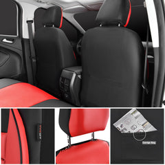 CAR PASS covers installed in a truck interior for upgraded comfort