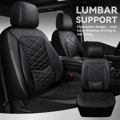 CAR PASS lumbar support close-up showing ergonomic foam comfort