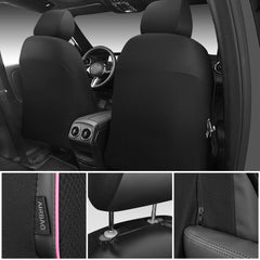 CAR PASS quilted pink accent close-up highlighting stylish visual upgrade