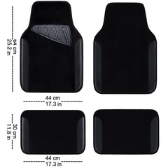 CAR PASS rear mat full view demonstrating universal fit and coverage