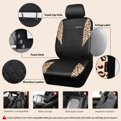 CAR PASS seat cover installed in SUV, demonstrates style and everyday usability