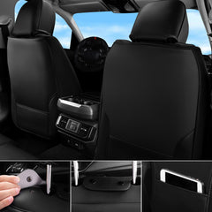 CAR PASS seat covers installed in car, stylish everyday protection