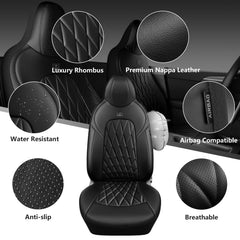 CAR PASS side seam airbag compatibility detail ensuring safe deployment if needed