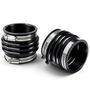 CARBBIA front profile intake hose showing fit and shape benefits