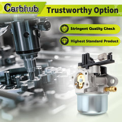 Carbhub air filter and gaskets displayed to show replacement parts improving filtration