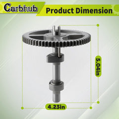 Carbhub camshaft kit contents with gaskets, rods, seals for complete on-install convenience