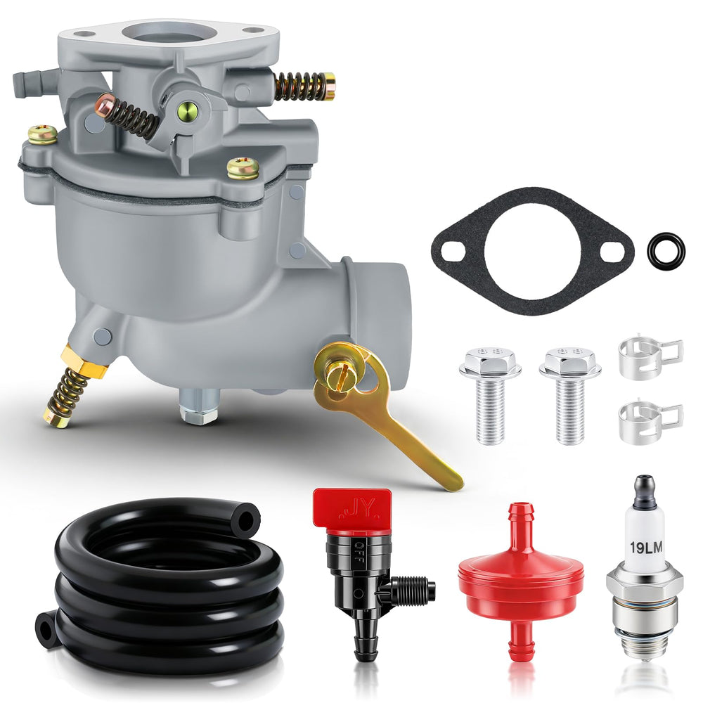 Carbhub front view of carburetor showing mounting ports for easy replacement