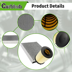 Carbhub installed in an engine bay demonstrating easy swap and proper fit