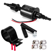 CarBole front view of pump showing compact inline design and easy mounting