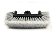 CARCAREZ front view of 12-inch quad brush head showing full bristle wrap and gentle cleaning