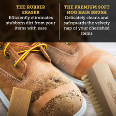Care & Cool rubber eraser detail removing scuff marks effectively