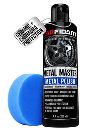 Carfidant front packaging showing kit and pad, highlighting easy restoration